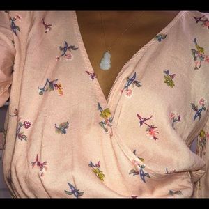 Hollister Other - Pink flower print romper Hollister Other - Pink flower print romper